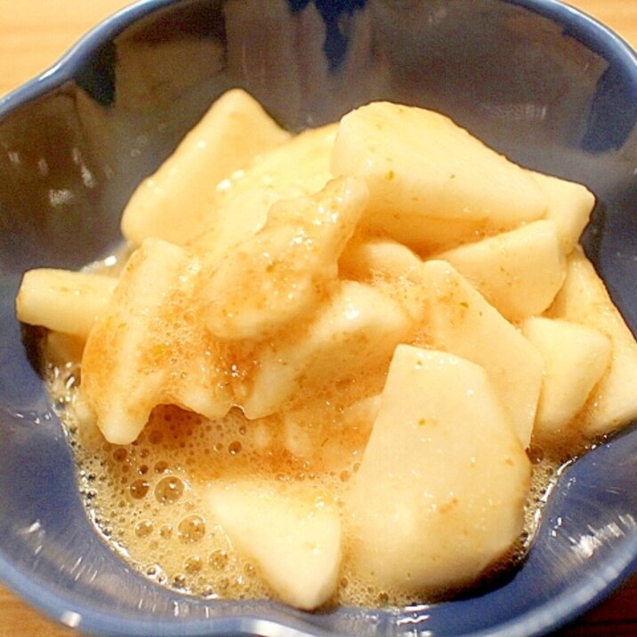 柚子胡椒ポン酢で長芋の浅漬け